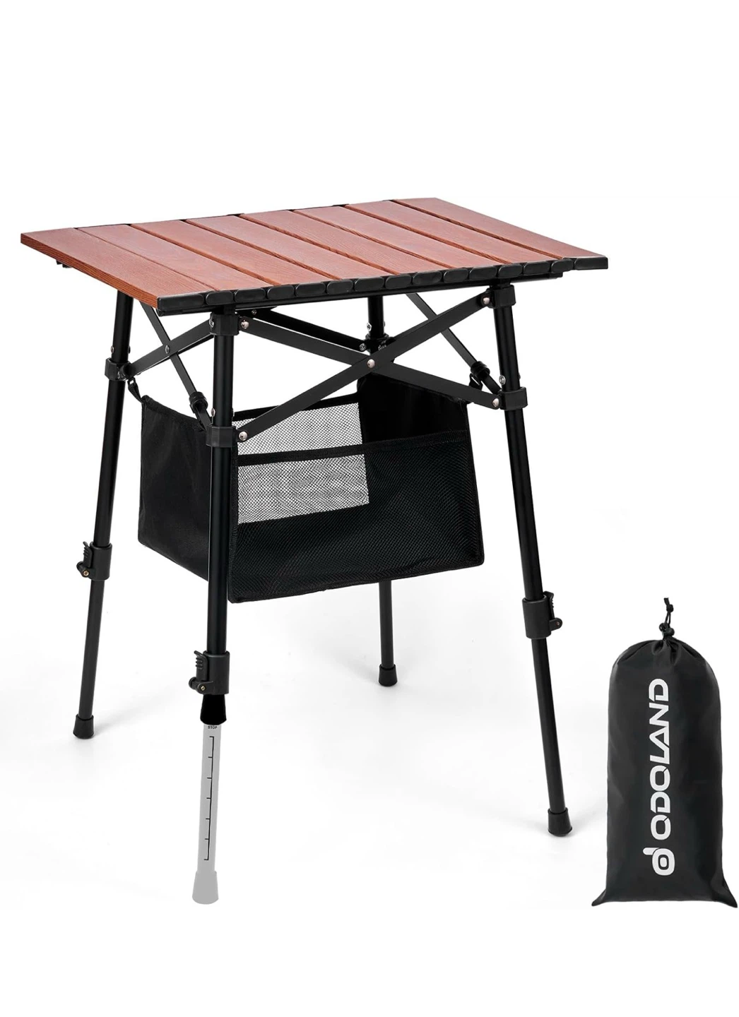 ODOLAND Folding Camping Table with Storage Bag