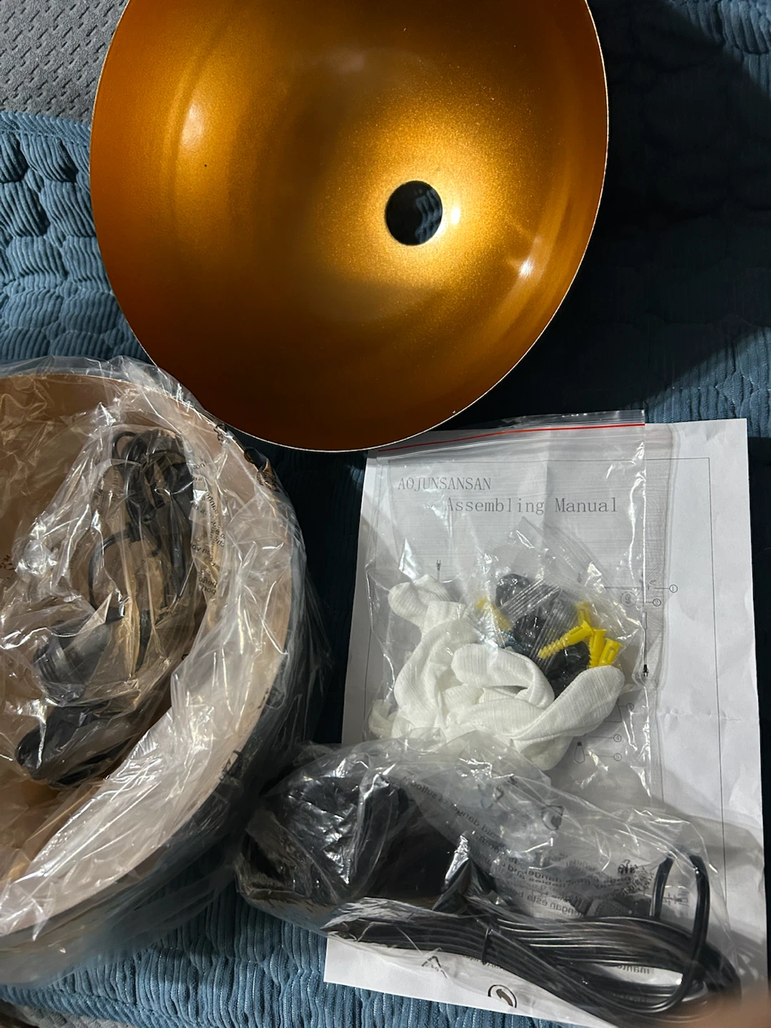 New-AOJUNSANSAN Pendant Light Fixture - photo 2