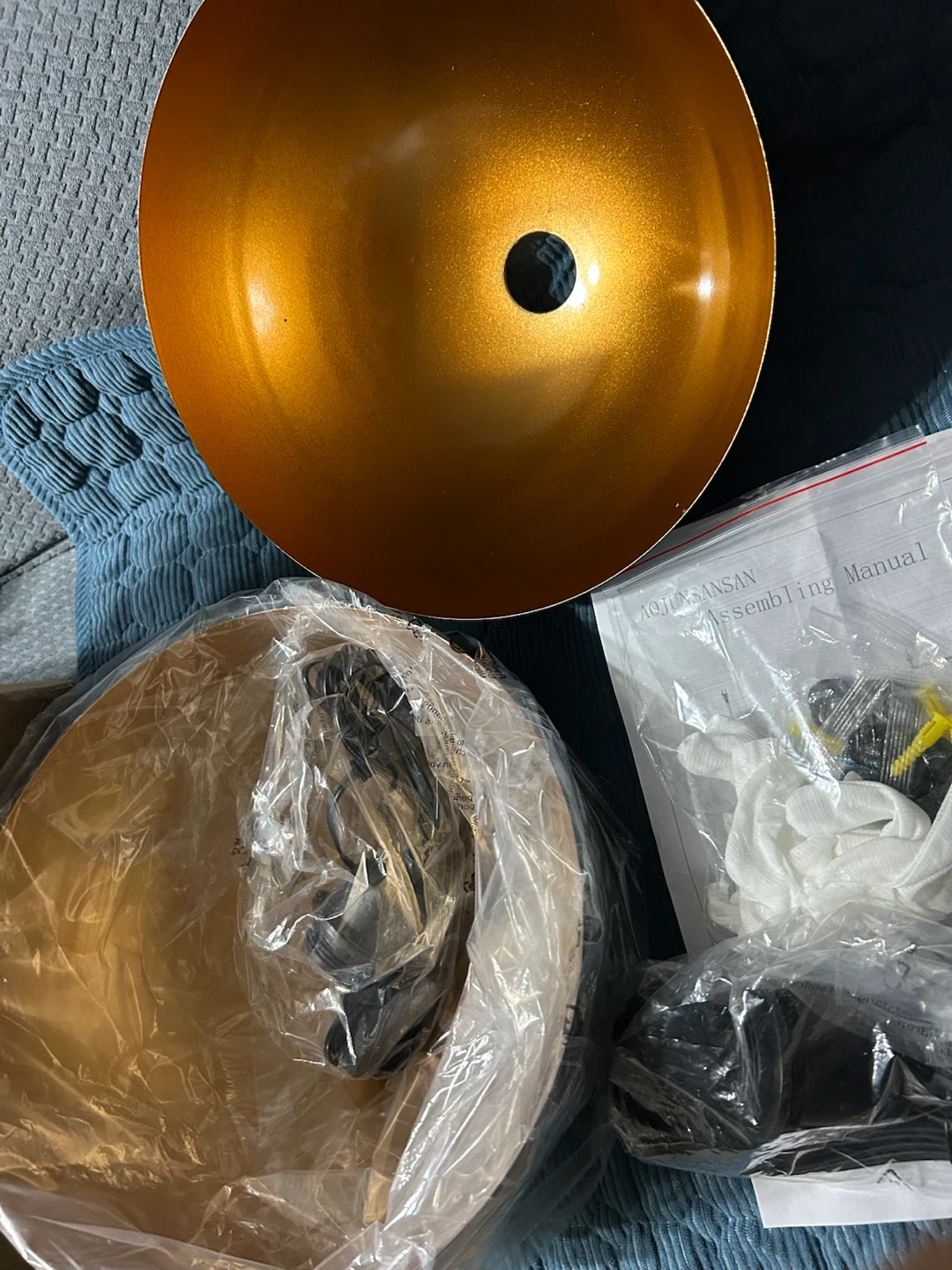 New-AOJUNSANSAN Pendant Light Fixture - photo 3