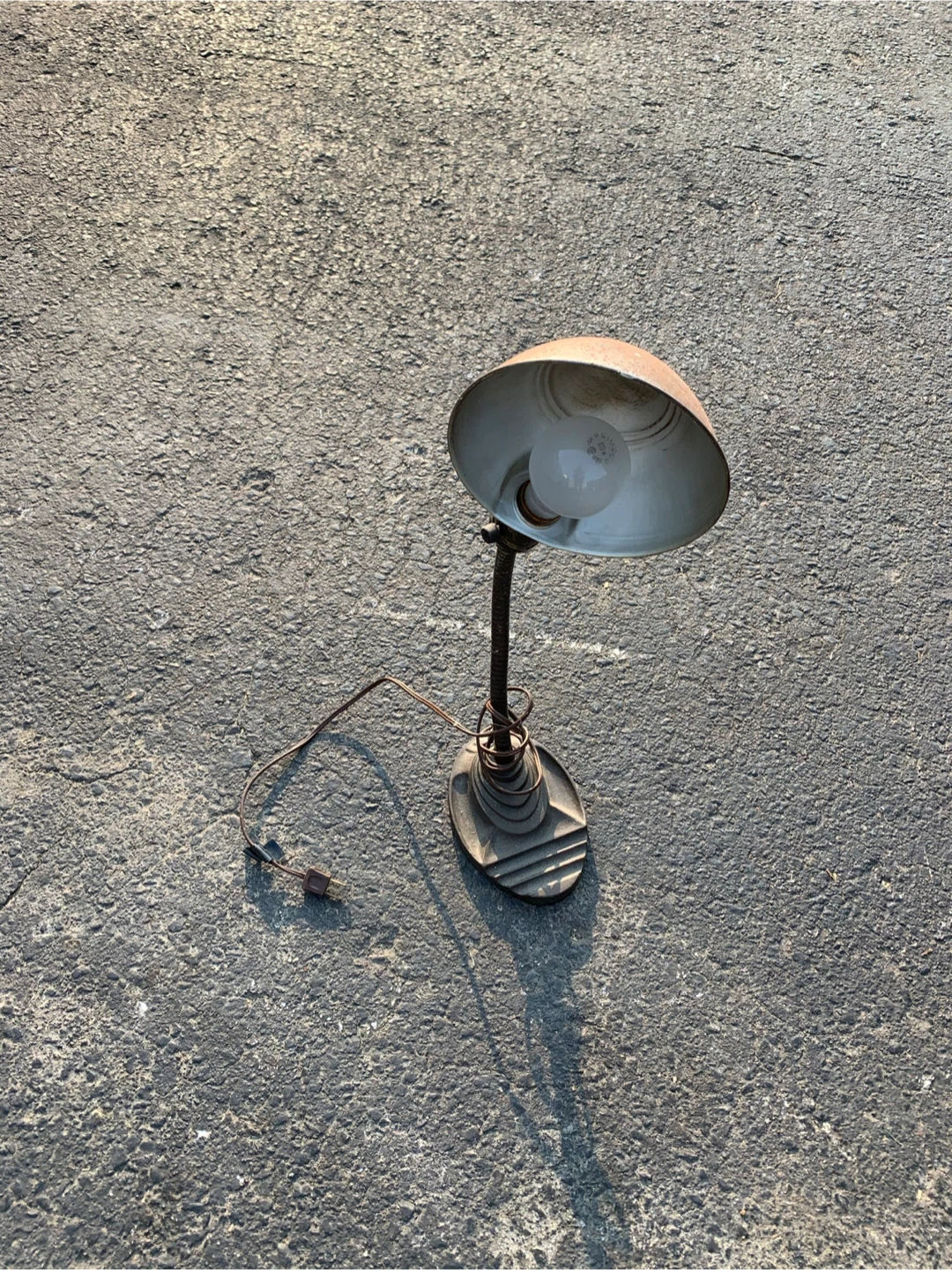 Vintage Gooseneck Desk Lamp