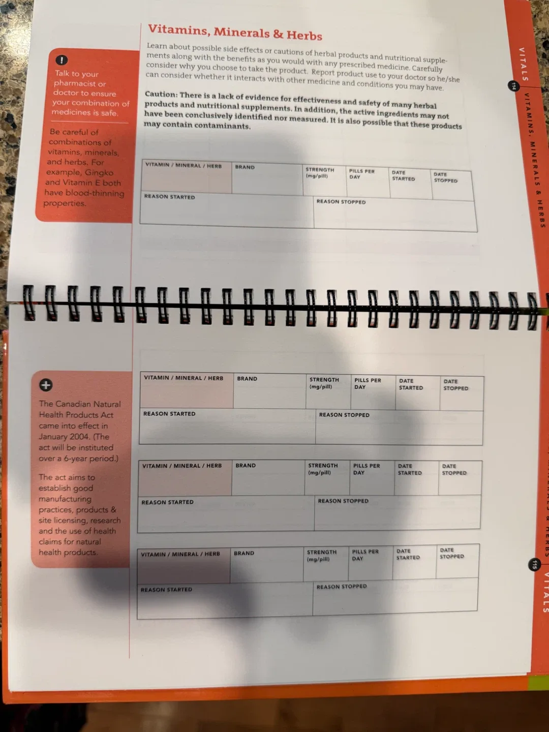 Vitality & Vitals Health and Lifestyle Journal - photo 5
