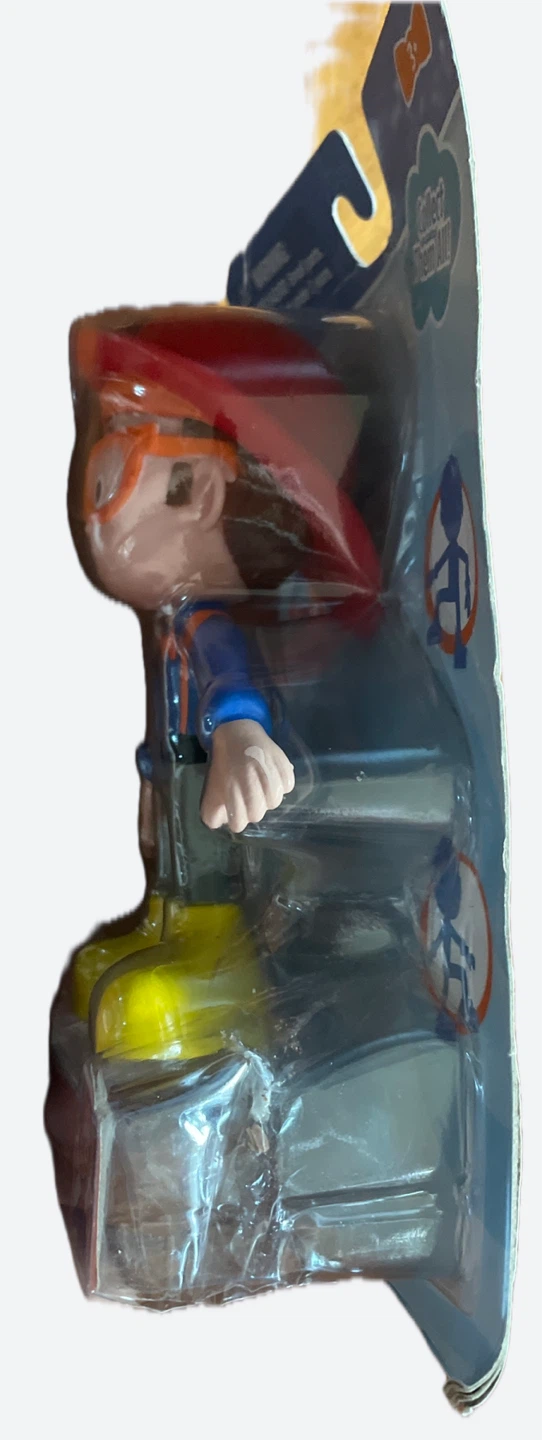 Fireman Blippi Bendables Figure - photo 4