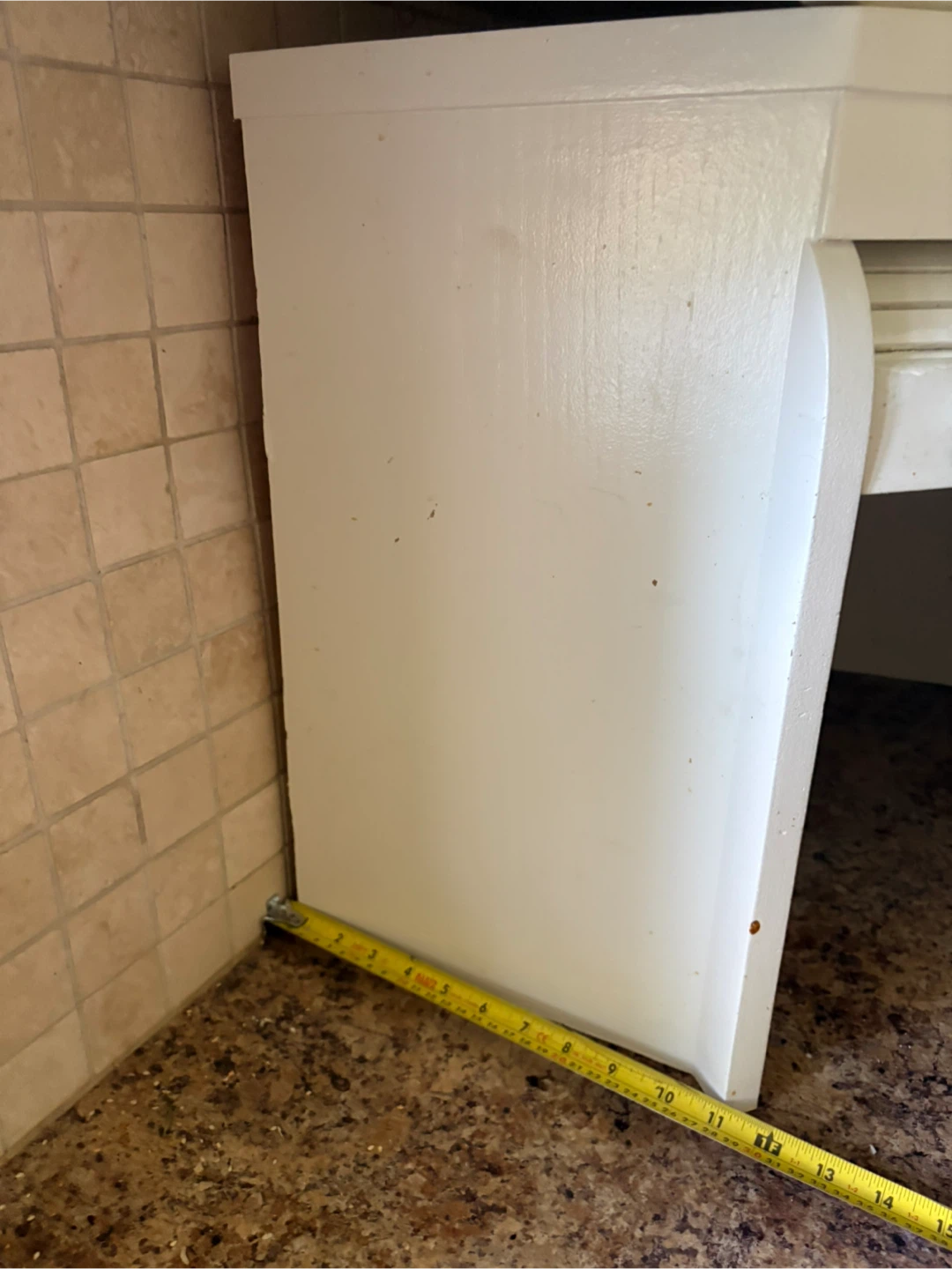White Kitchen appliance garage. - photo 2