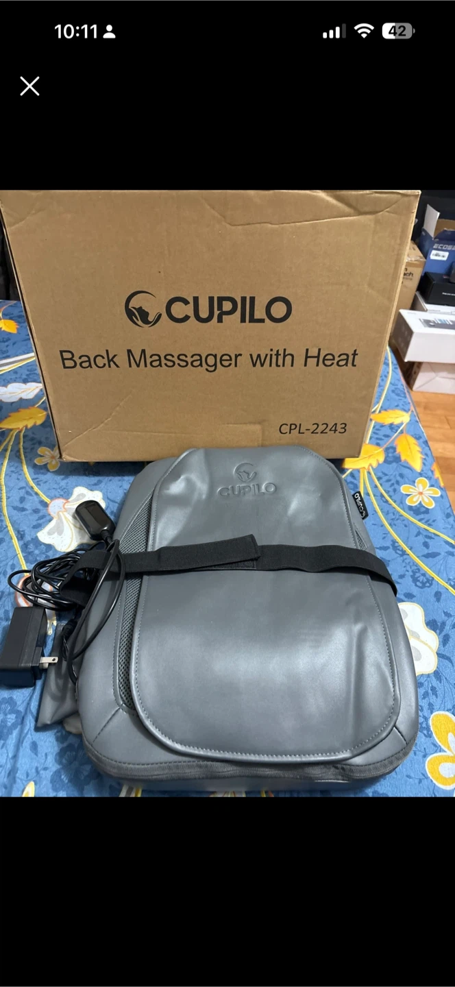 Brand Mew CUPILO Back Massager with Heat