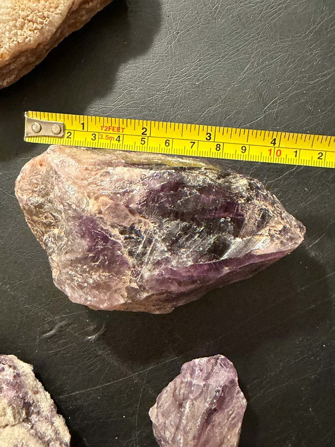 Assorted Rough Amethyst and Quartz Crystals - photo 5