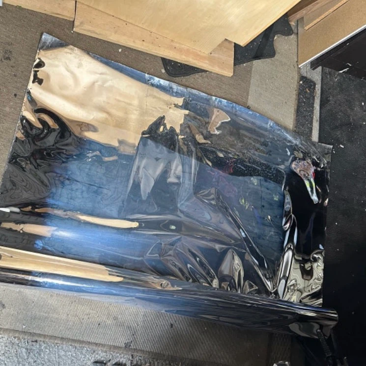 Roll of Mirrored Film – Reflective Silver