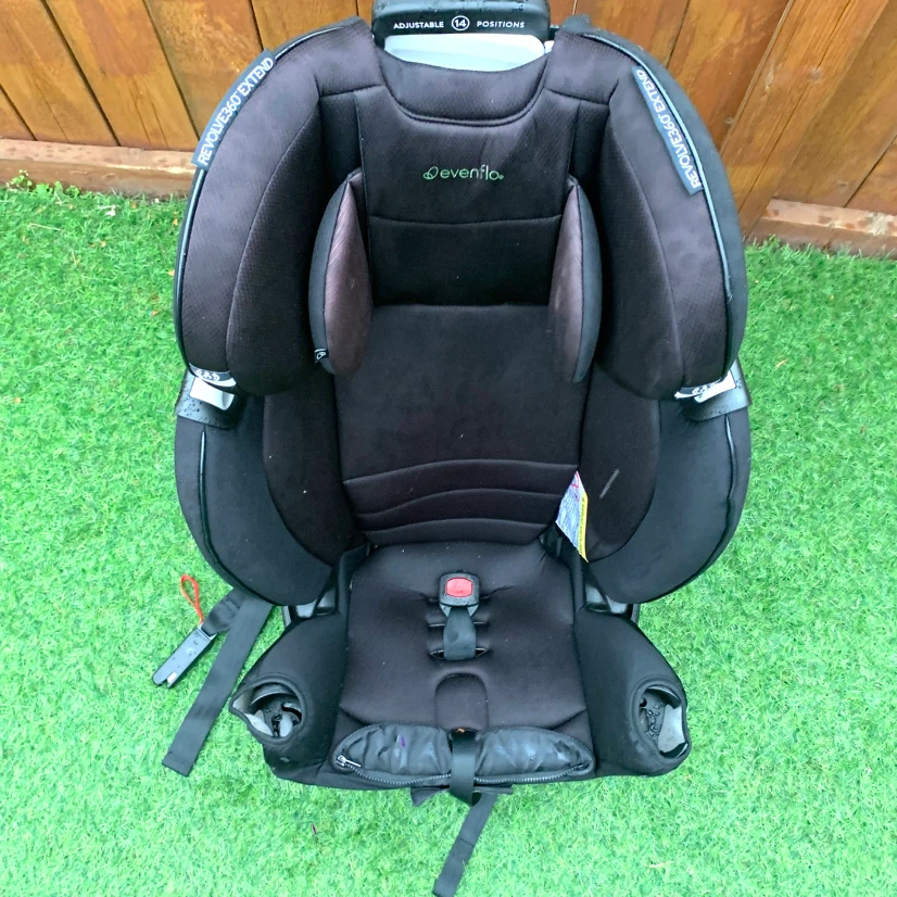 Convertible Car Seat Child Toddler Safety Kids Seat Evenflo - photo 3
