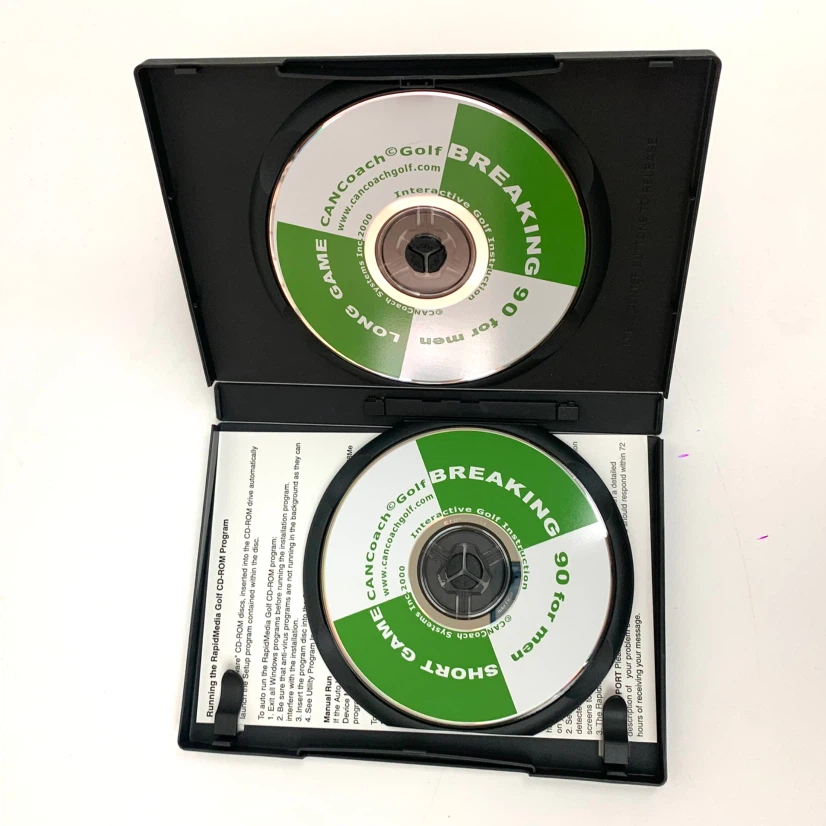 Golf Training Instruction CD-ROM Set Golfing Lessons - photo 3
