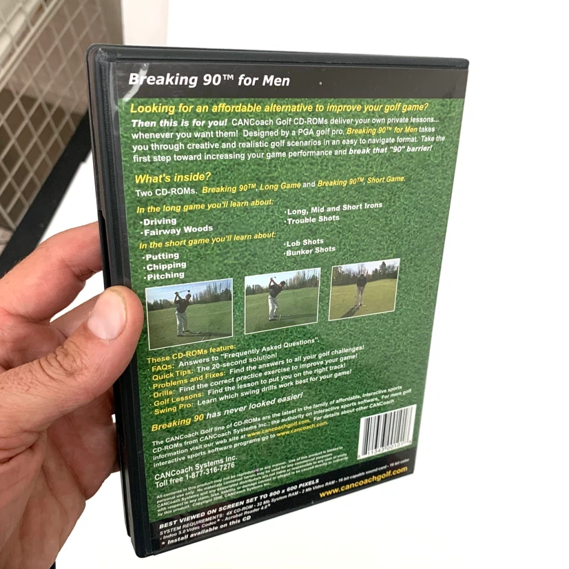 Golf Training Instruction CD-ROM Set Golfing Lessons - photo 4