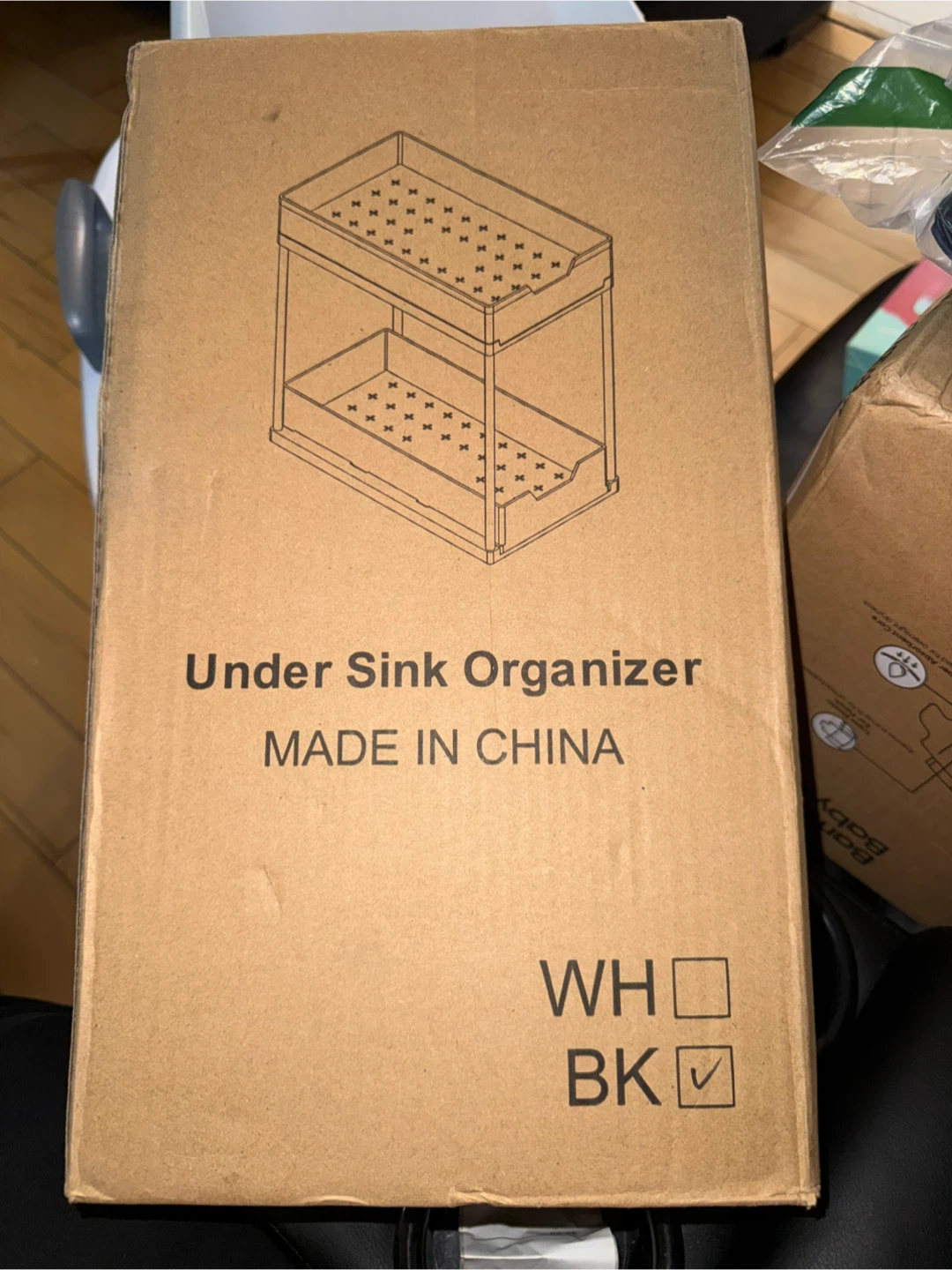 Under Sink Organizer - Black