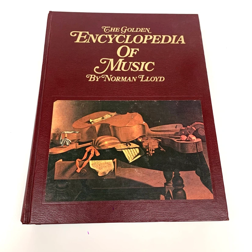 Music Encyclopedia Hardcover Book Instruments History Ref Guide