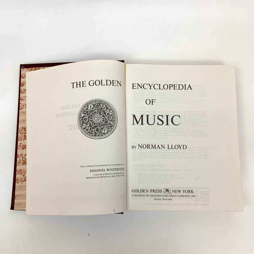 Music Encyclopedia Hardcover Book Instruments History Ref Guide - photo 2