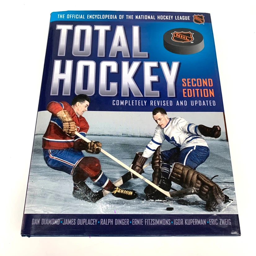 NHL Hockey Encyclopedia Total Hockey 2nd Edition History Book