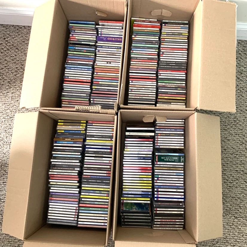 400+ Music CDs Bulk Lot Rock Pop Country Classical CD Collection