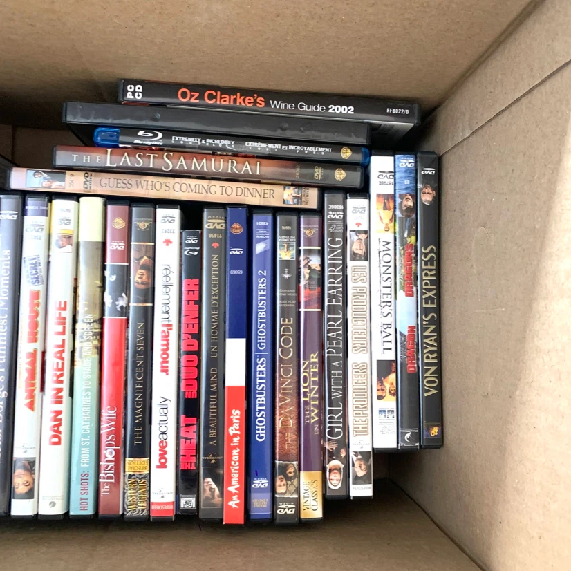 Box of DVDs and Blu-rays - photo 2