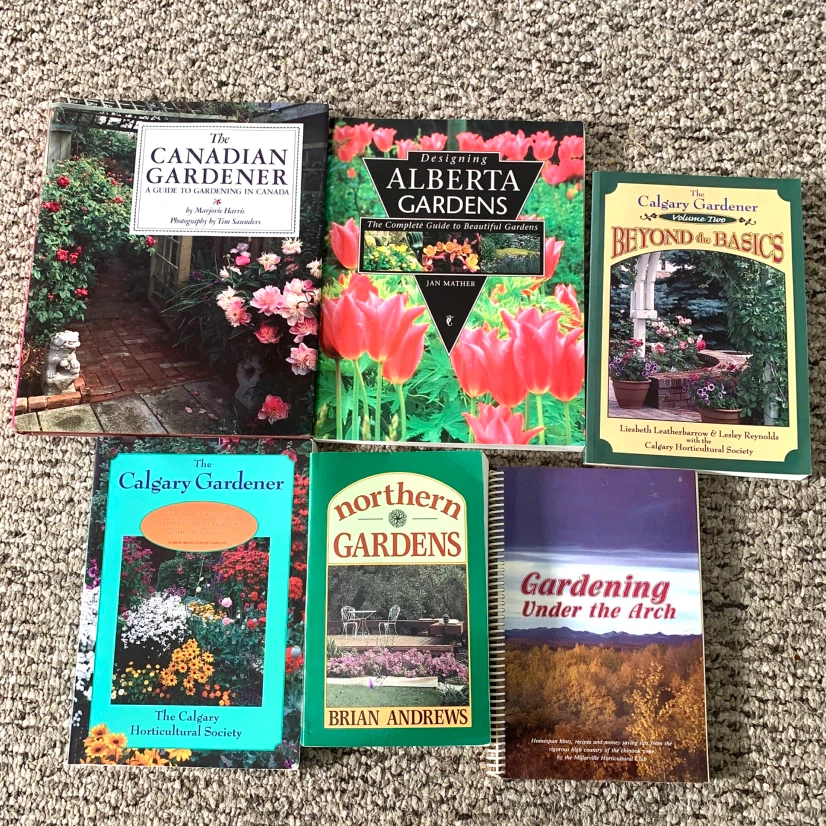 6 Calgary Gardening Books Alberta Garden Plants Guides