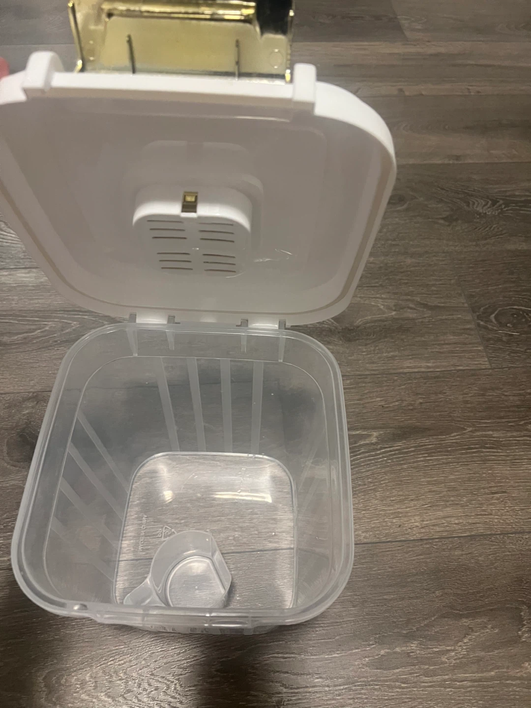 Clear Food Storage Container with Scoop - photo 2