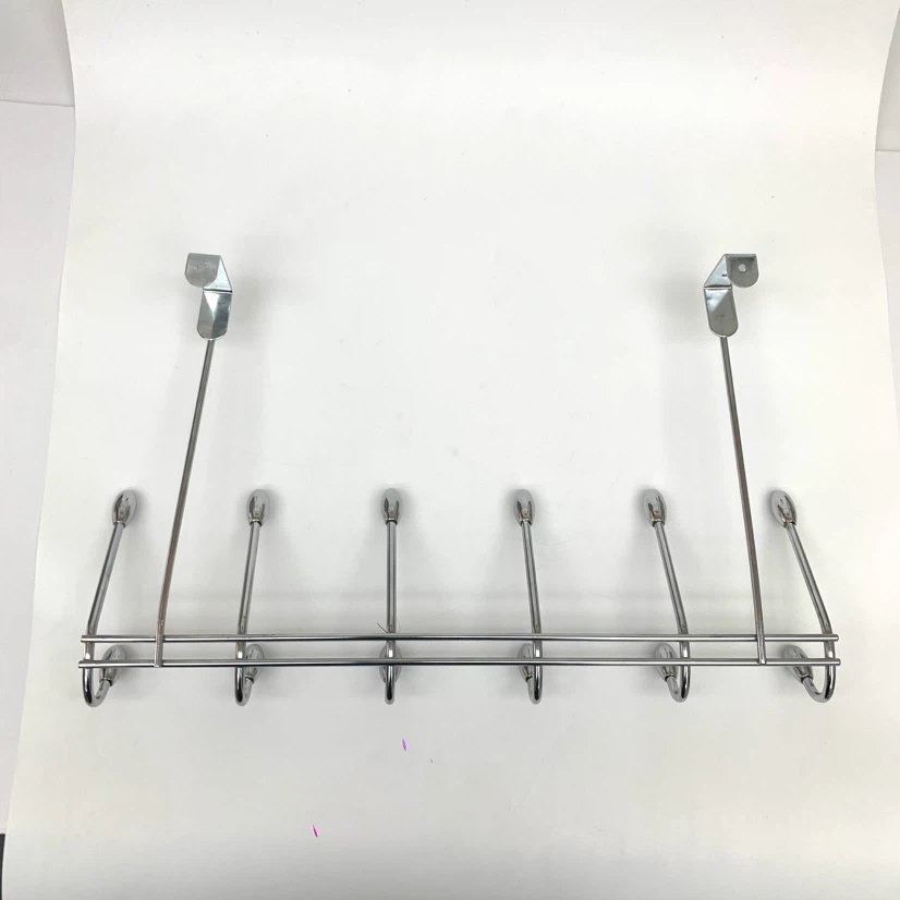 Chrome Over-the-Door 10 Hook Rack - photo 5