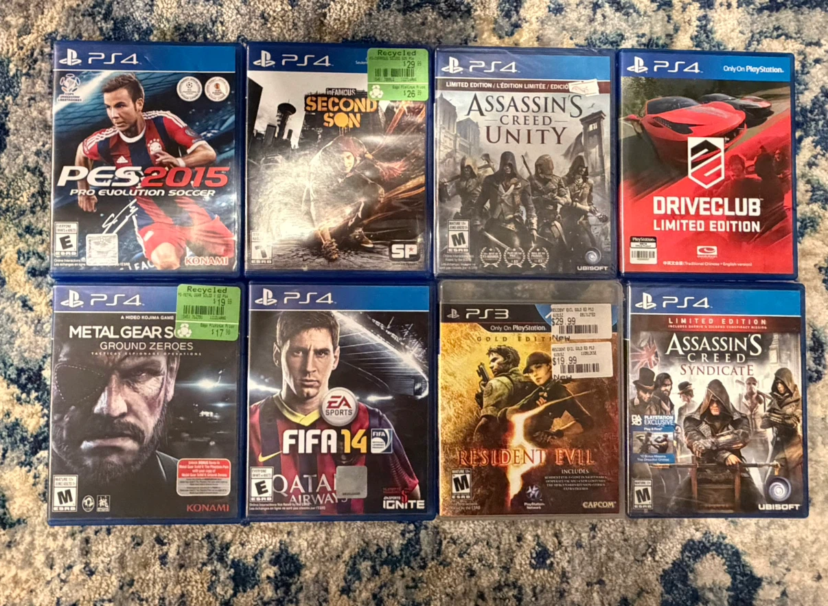 500GB PS4 with a controller and 9 games - photo 2