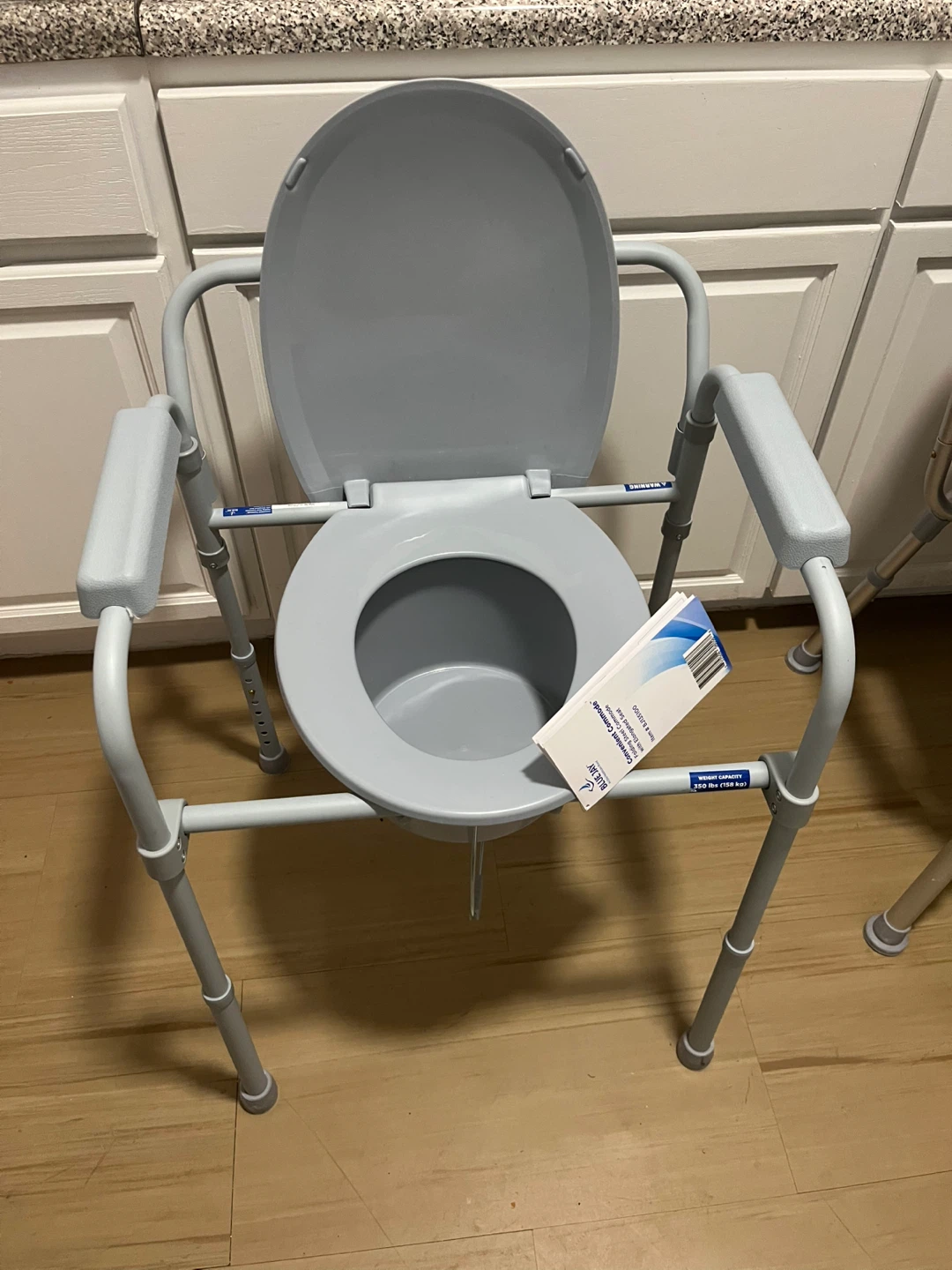Shower Chair, Commode Chair and Walker Combo - photo 3