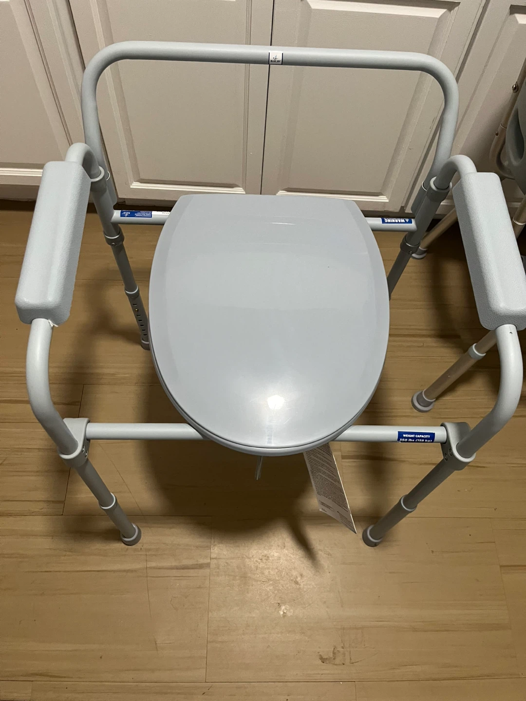 Shower Chair, Commode Chair and Walker Combo - photo 4