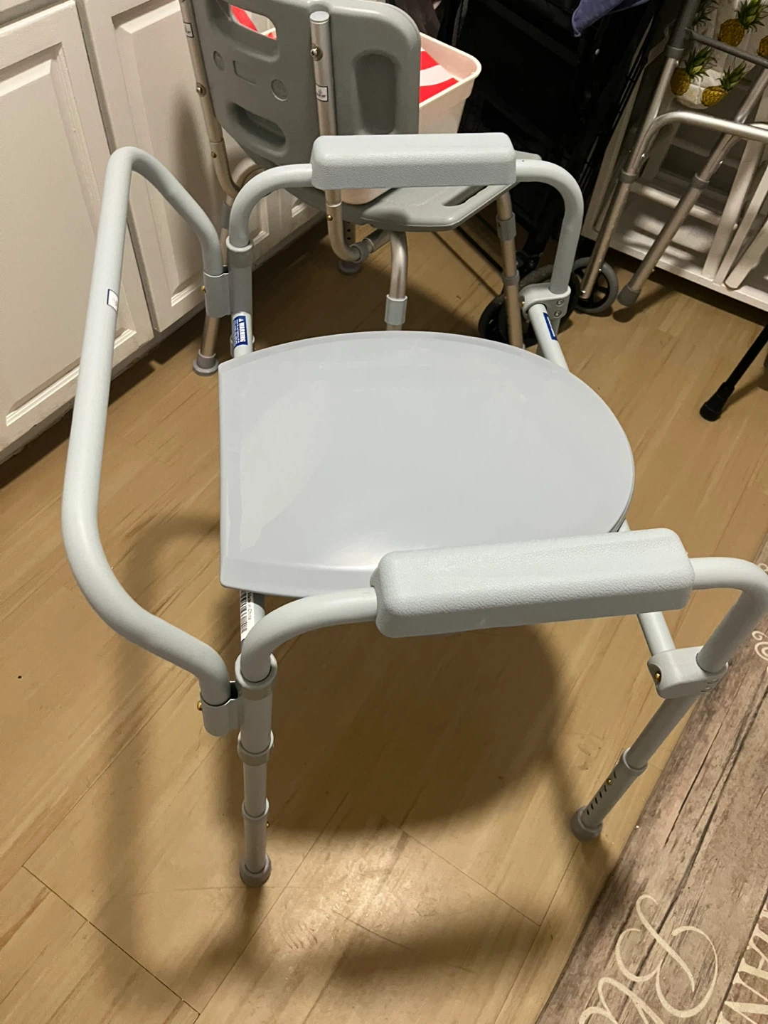 Shower Chair, Commode Chair and Walker Combo - photo 5
