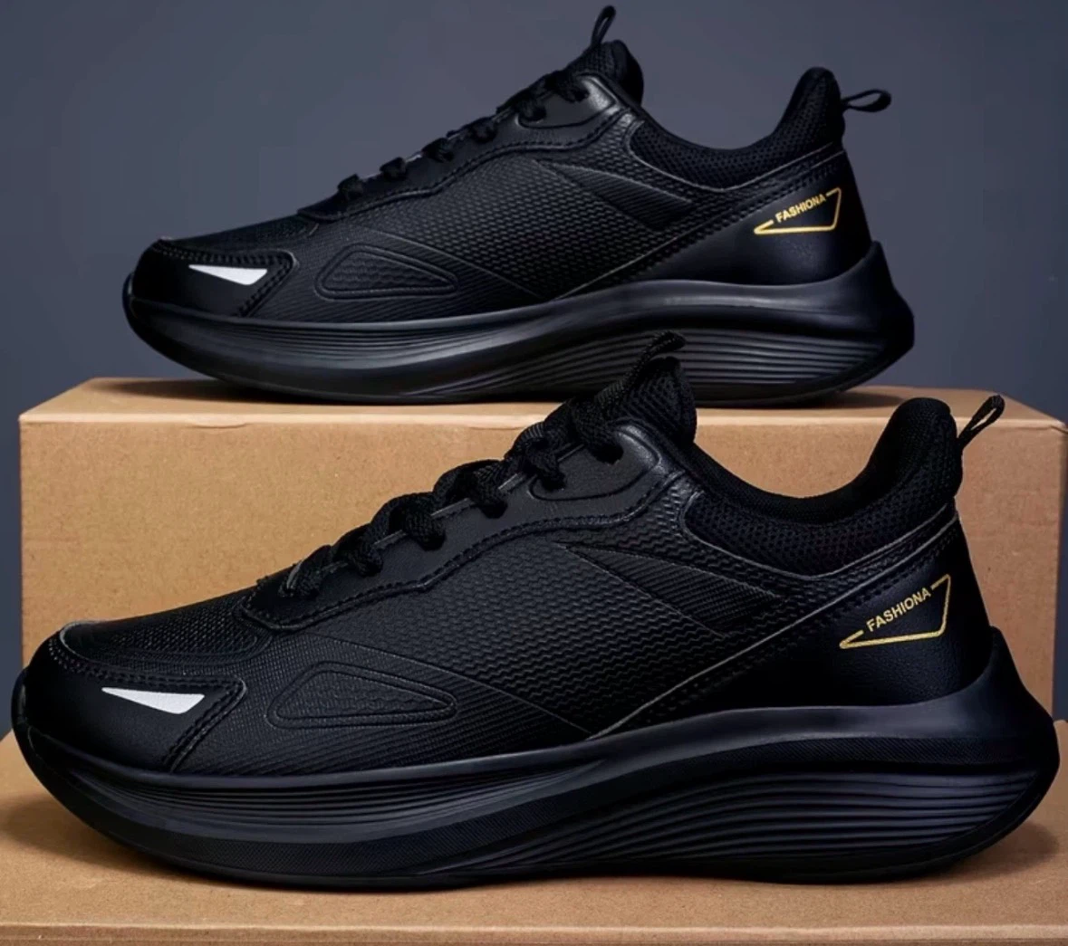 Black Fashiona Sneakers - photo 3