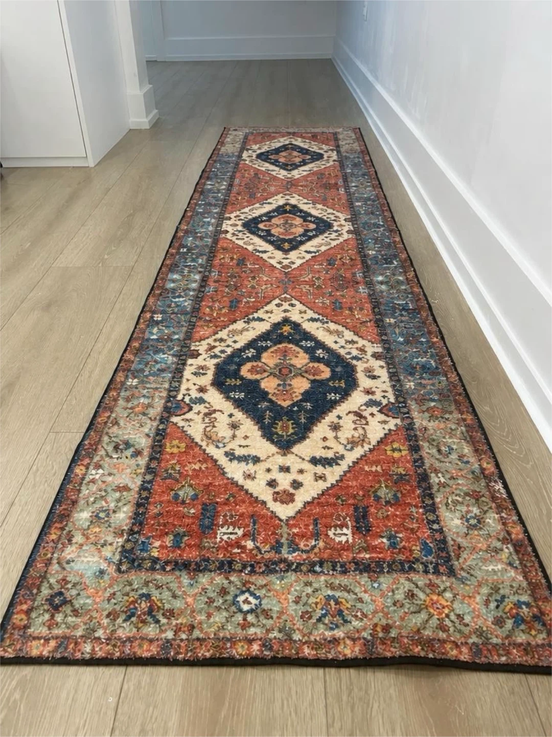 Hallway Runner Rug 2'x8' - Washable Non-Slip Entryway Rug
