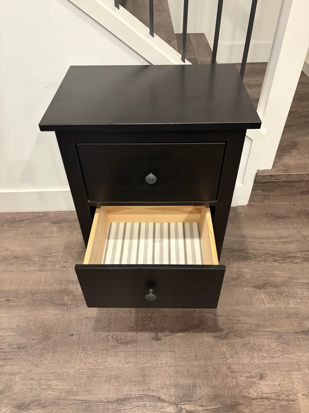 IKEA HEMNES nightstand with 2 drawers - photo 3