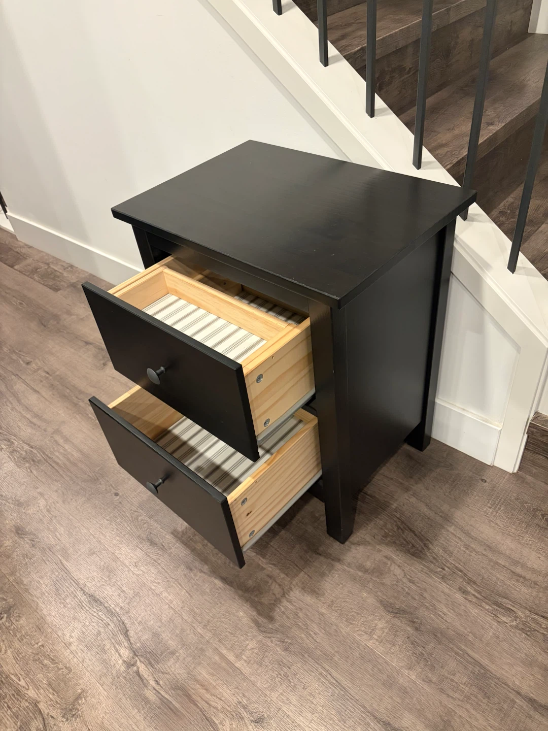 IKEA HEMNES nightstand with 2 drawers - photo 4