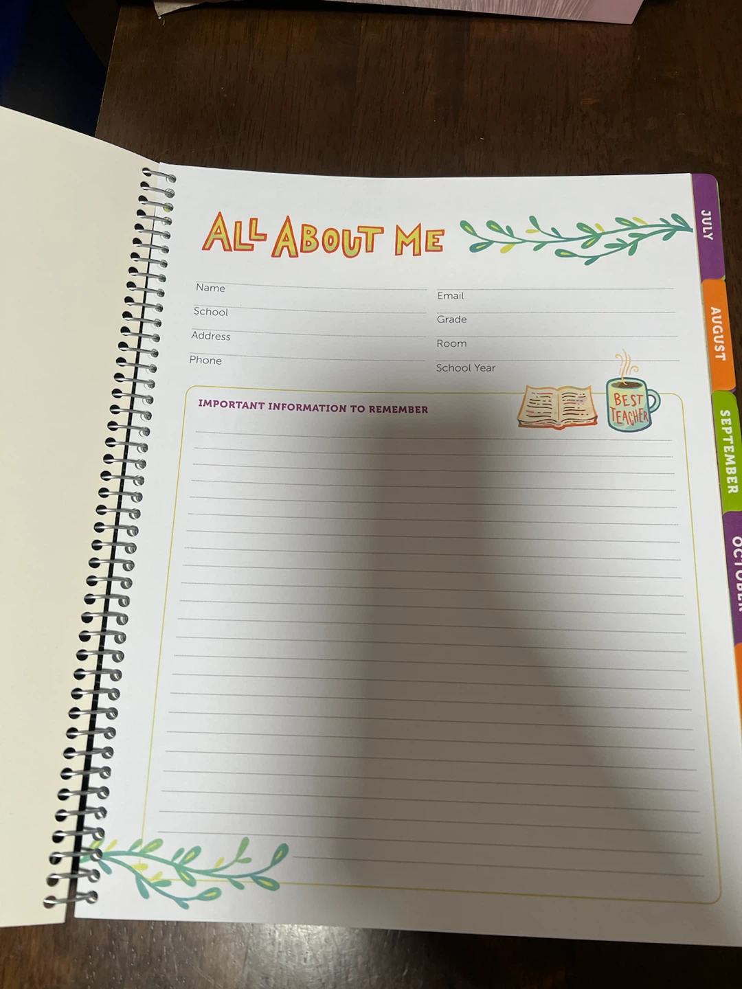Scholastic’s The Stress Less Teacher Planner - photo 2