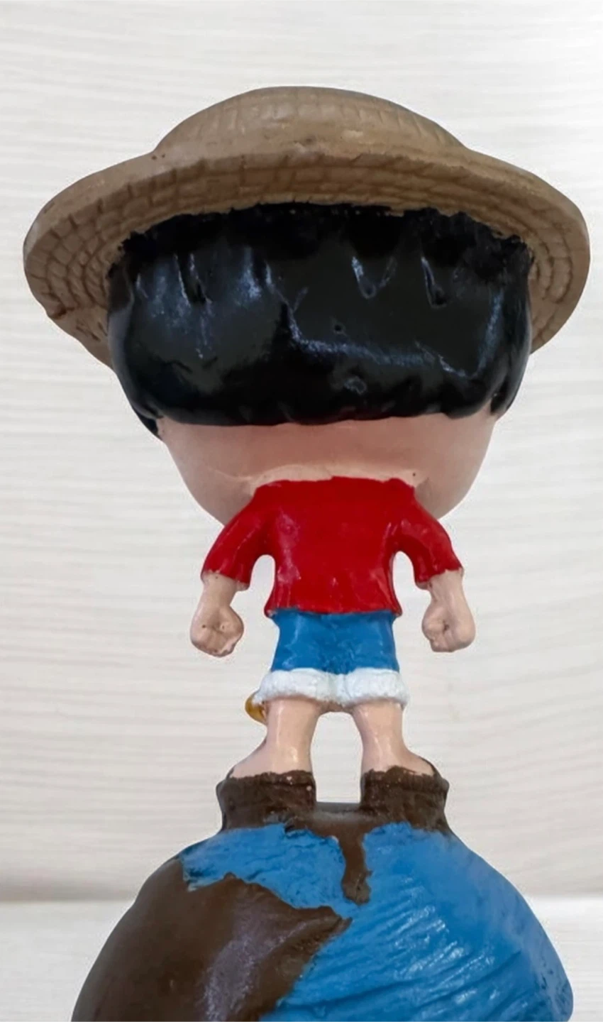 One Piece Luffy Resin Hand Painted Figurine, 5.5” - photo 2