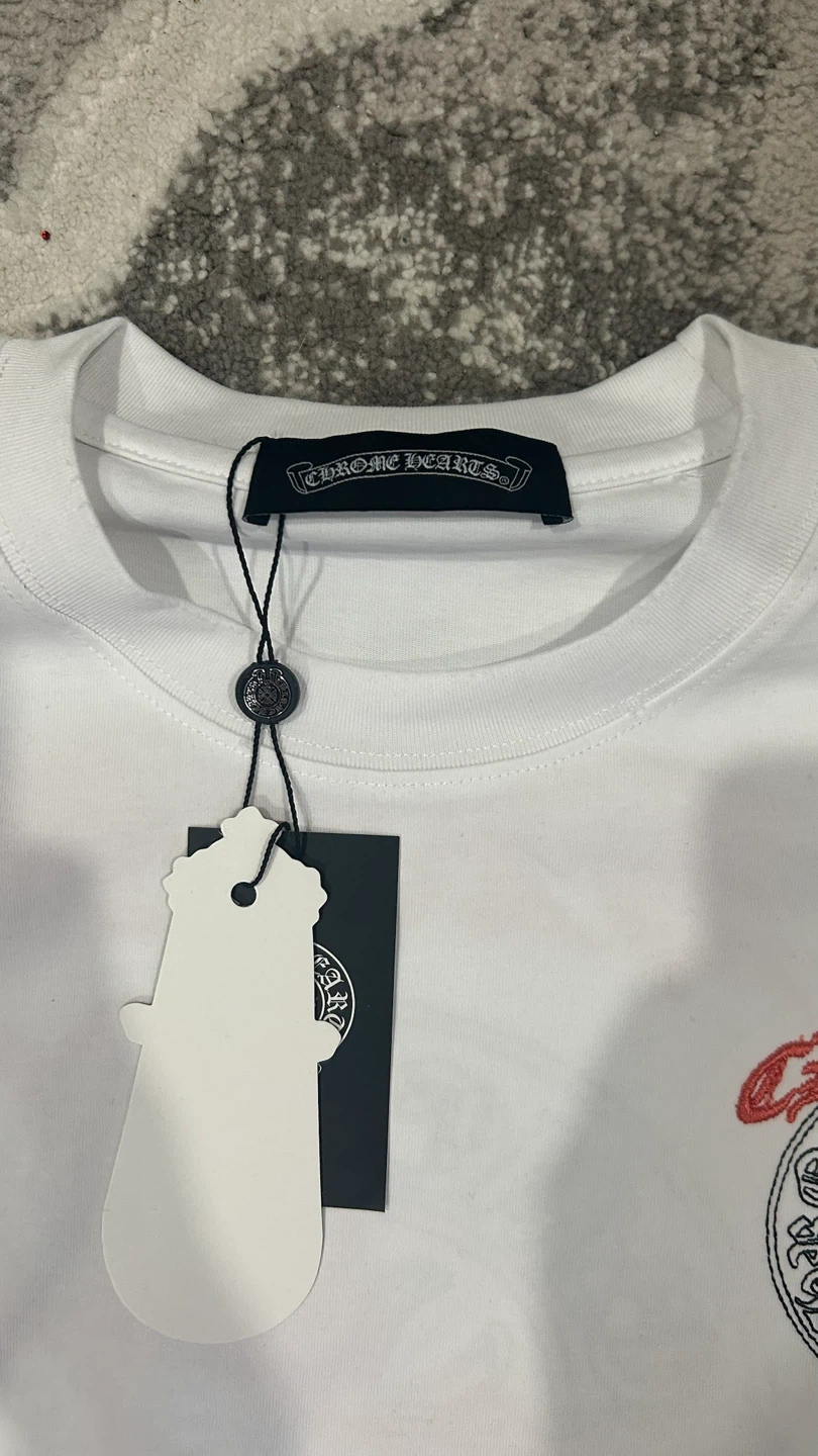 Chrome Hearts White T-Shirt - photo 3