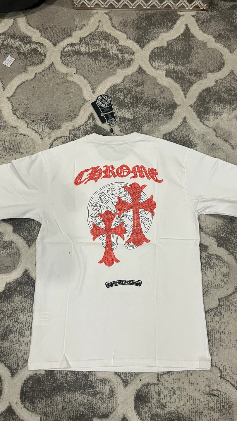 Chrome Hearts White T-Shirt - photo 4