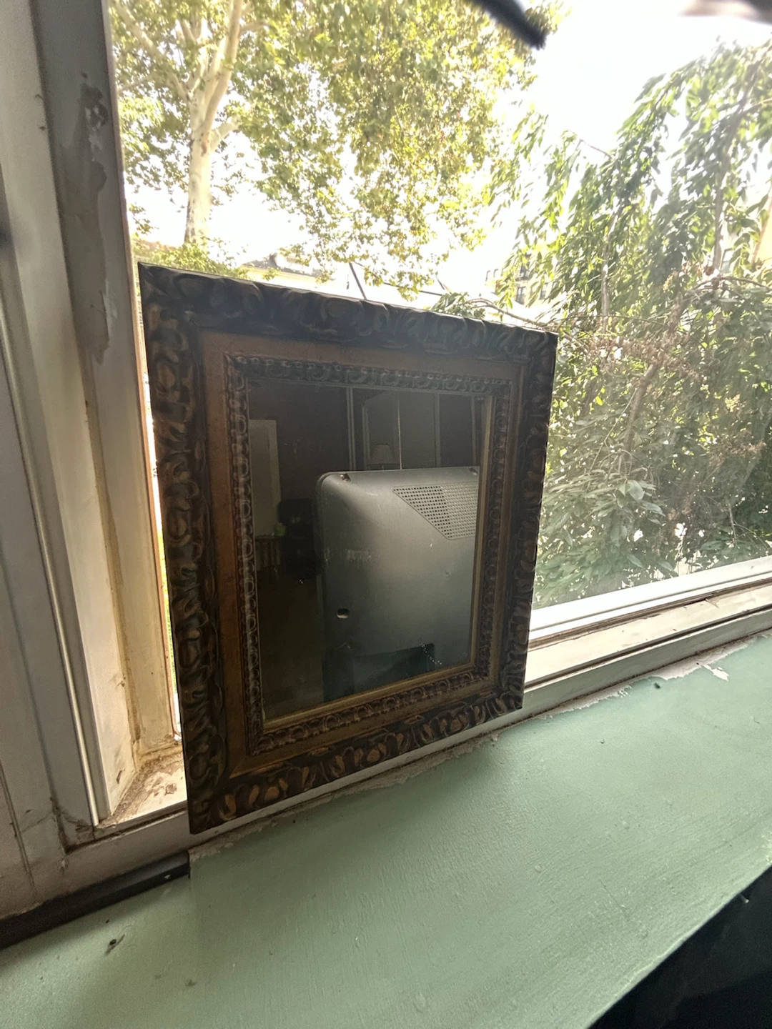 Vintage Ornate Gold Picture Frame