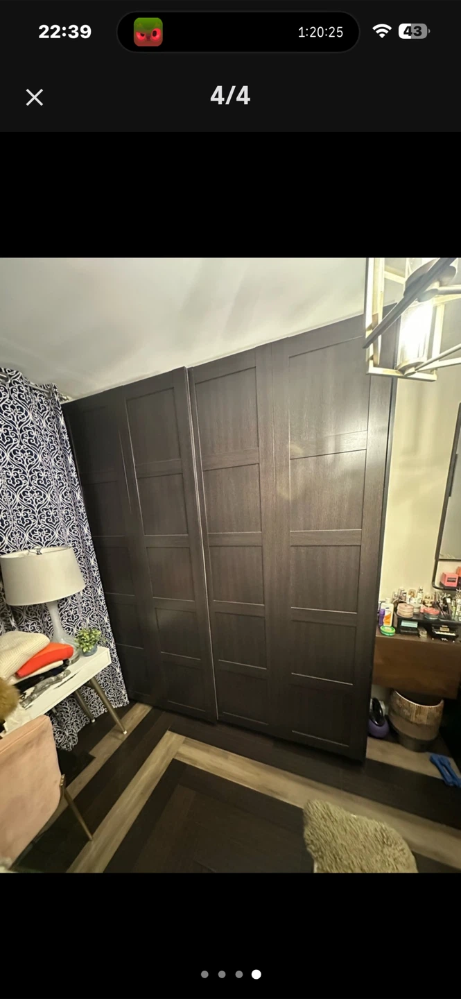 IKEA Pax Sliding Doors – 150×236 cm (Brand New in Box) - photo 4