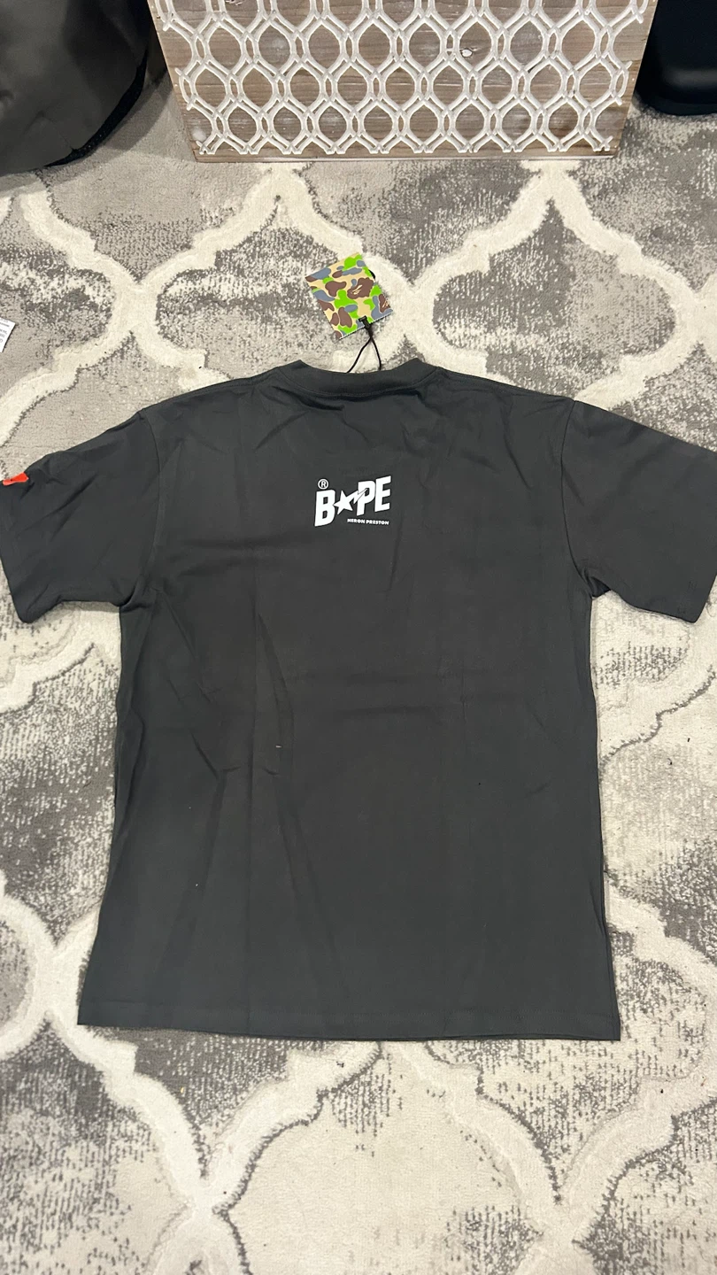 A Bathing Ape x Heron Preston Graphic T-Shirt - photo 3
