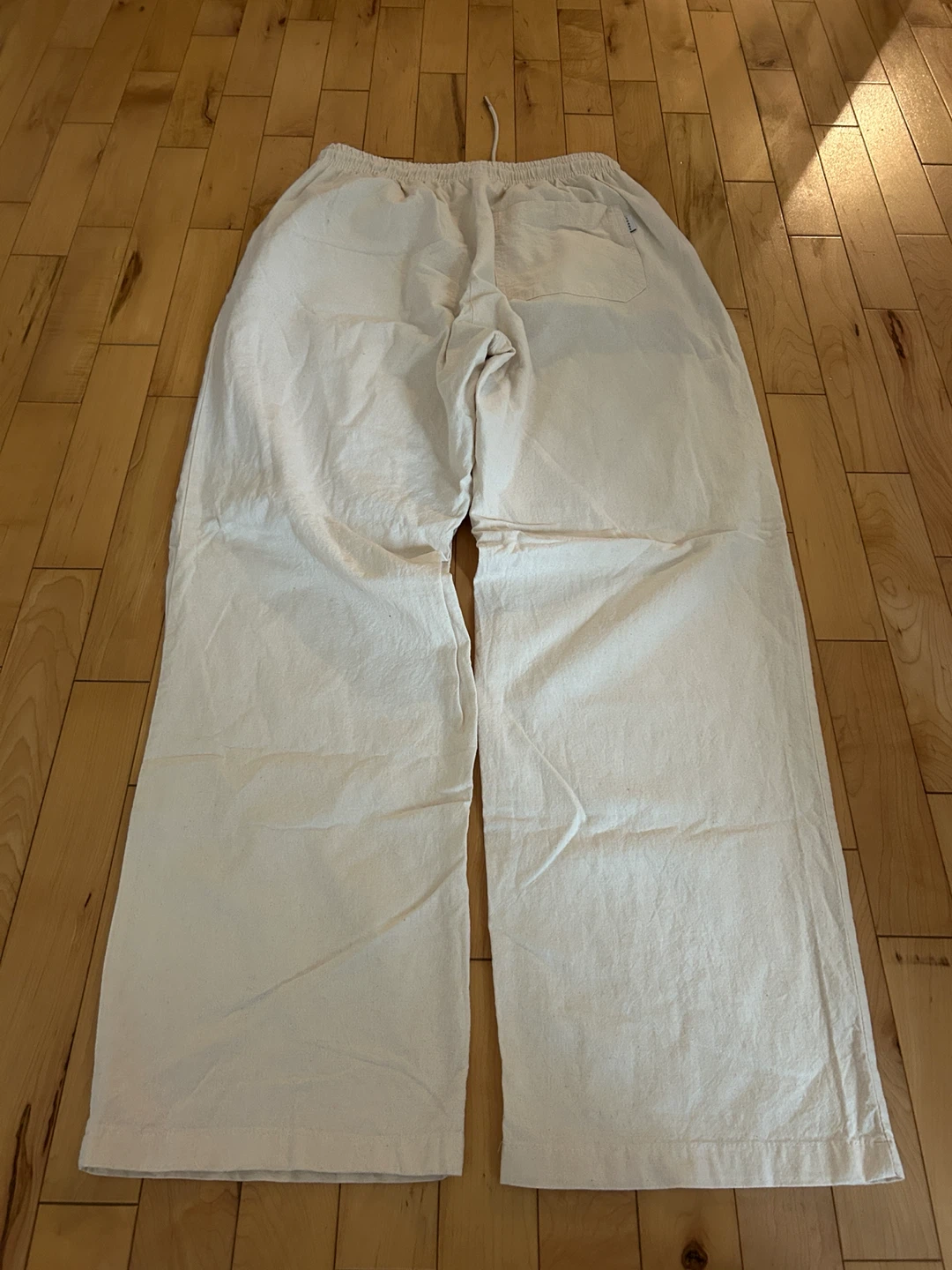Linene semi wide bending pants