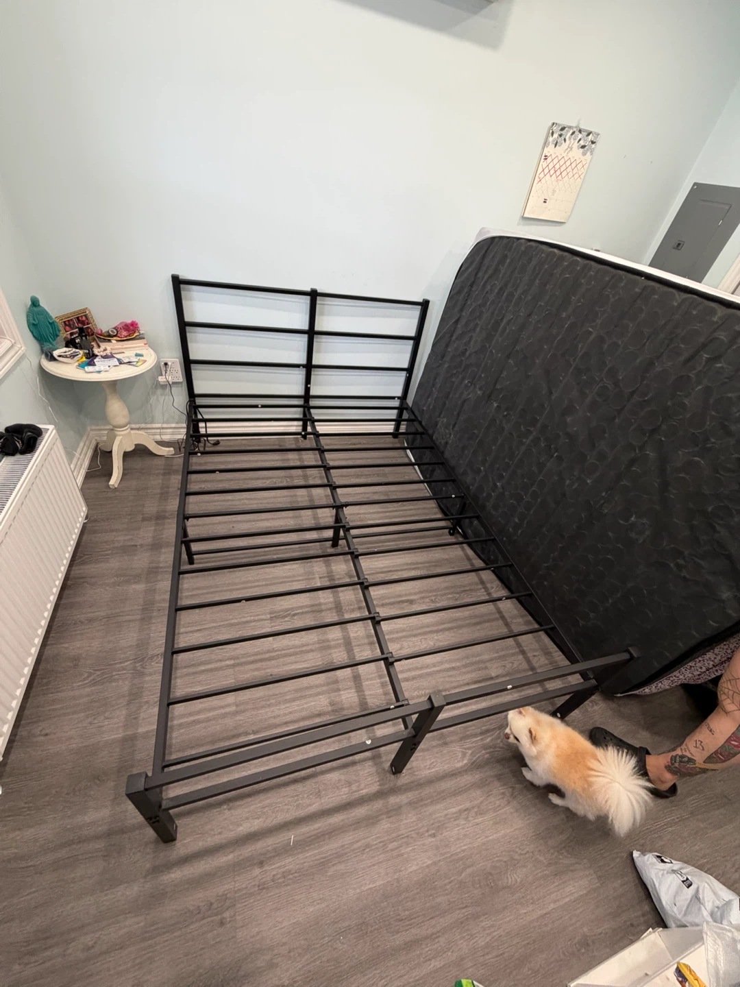 HAHRIR Full Size Metal Platform Bed Frame - photo 2