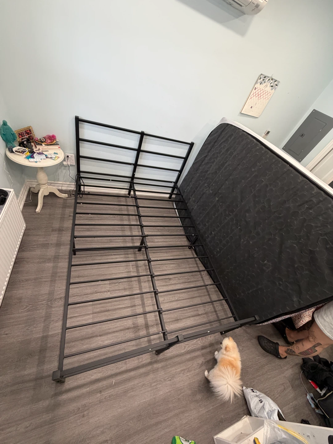 HAHRIR Full Size Metal Platform Bed Frame - photo 4