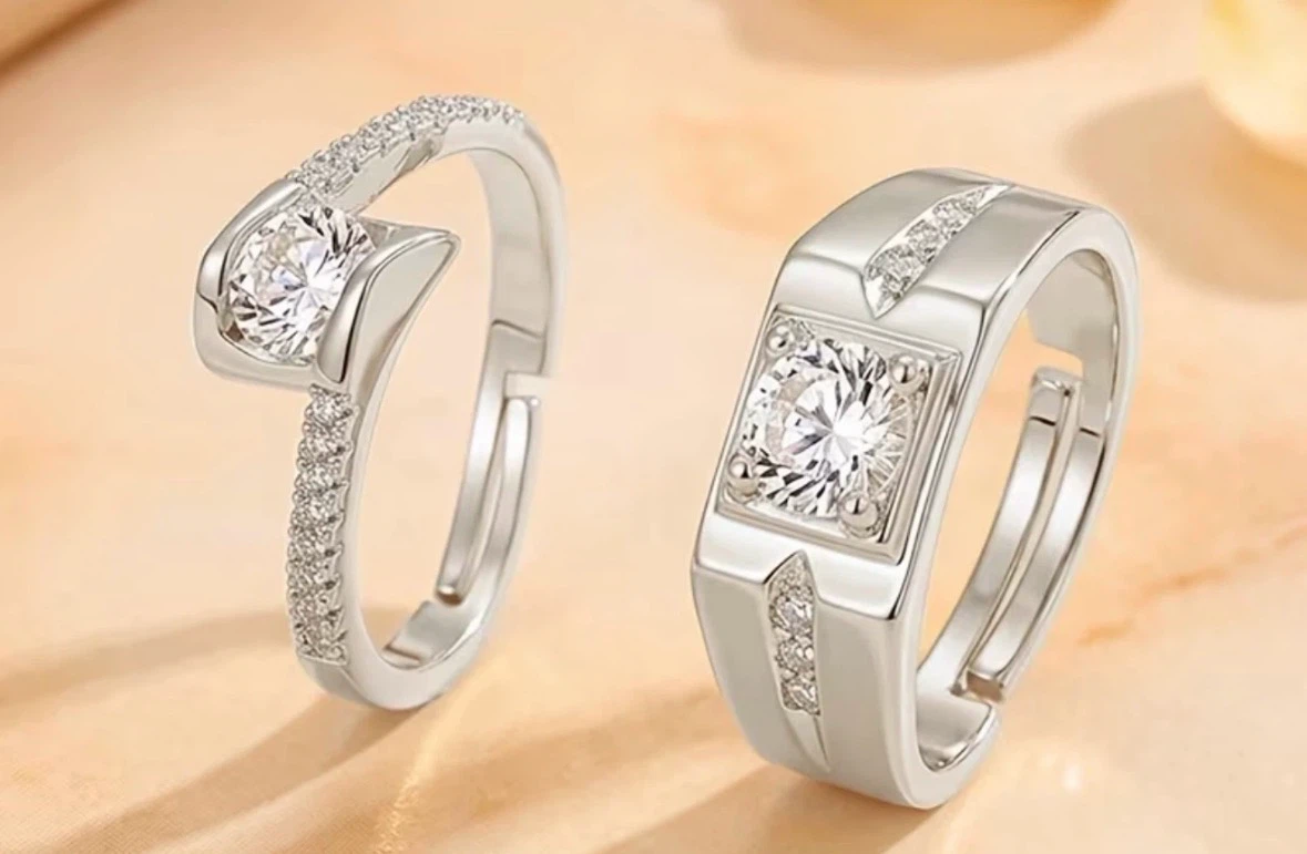 Couple's Adjustable Rings