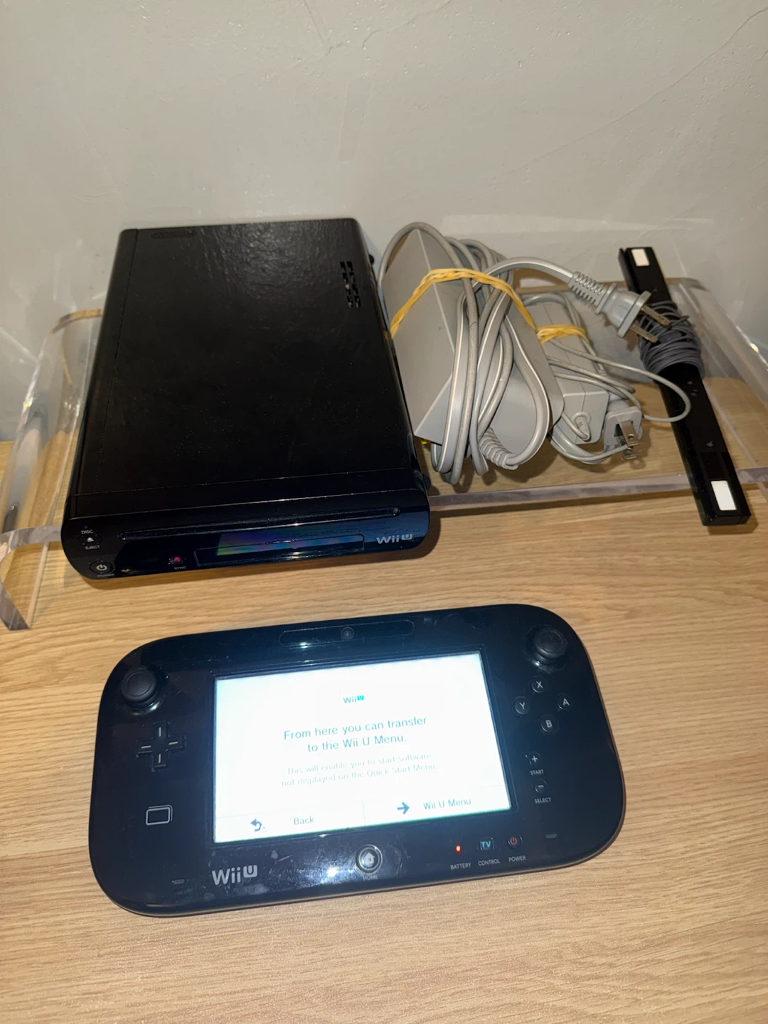 Nintendo Wii U Console with Gamepad
