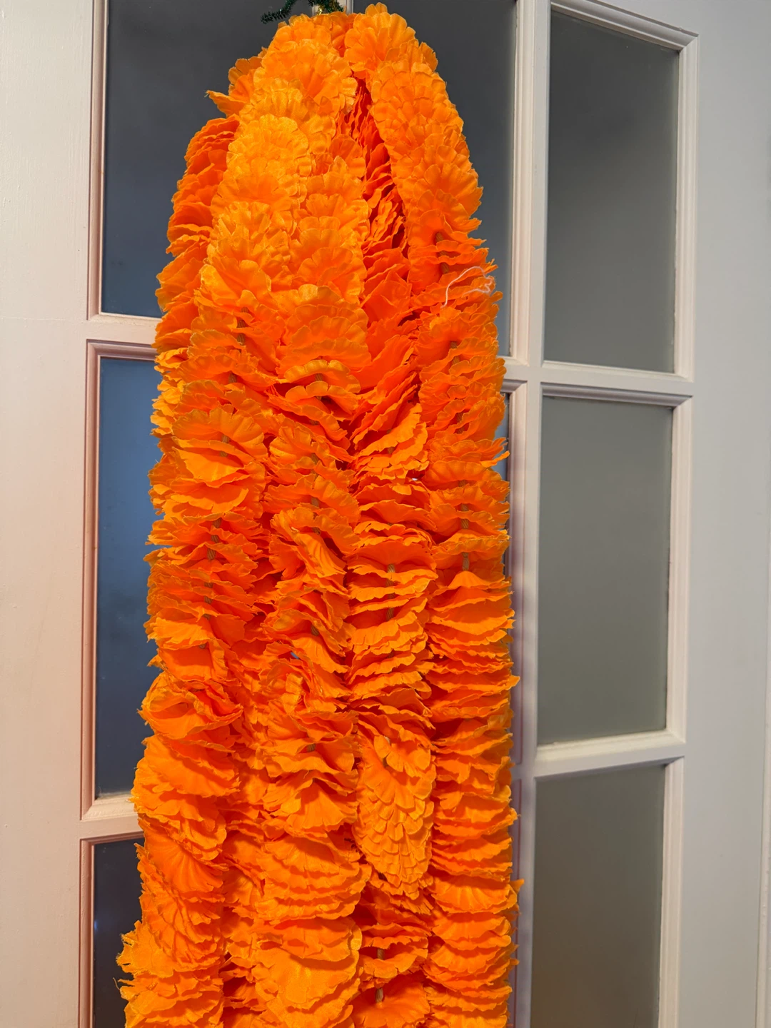 Orange Marigold Flower Garlands for rent, 65 pieces $30 - photo 4