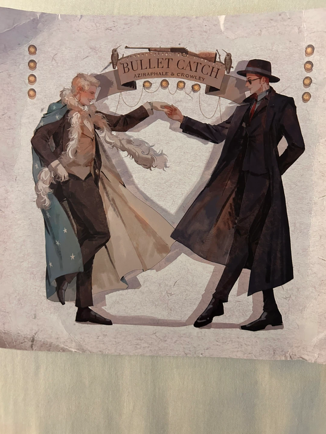 Good Omens Aziraphale and Crowley Standee - photo 2