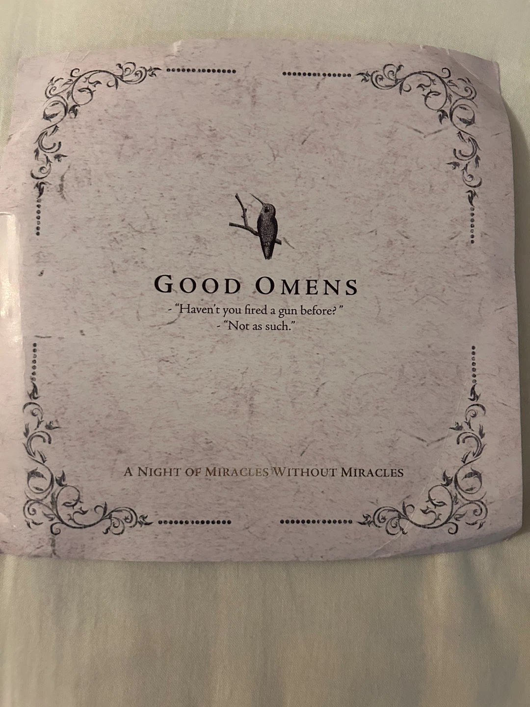 Good Omens Aziraphale and Crowley Standee - photo 3