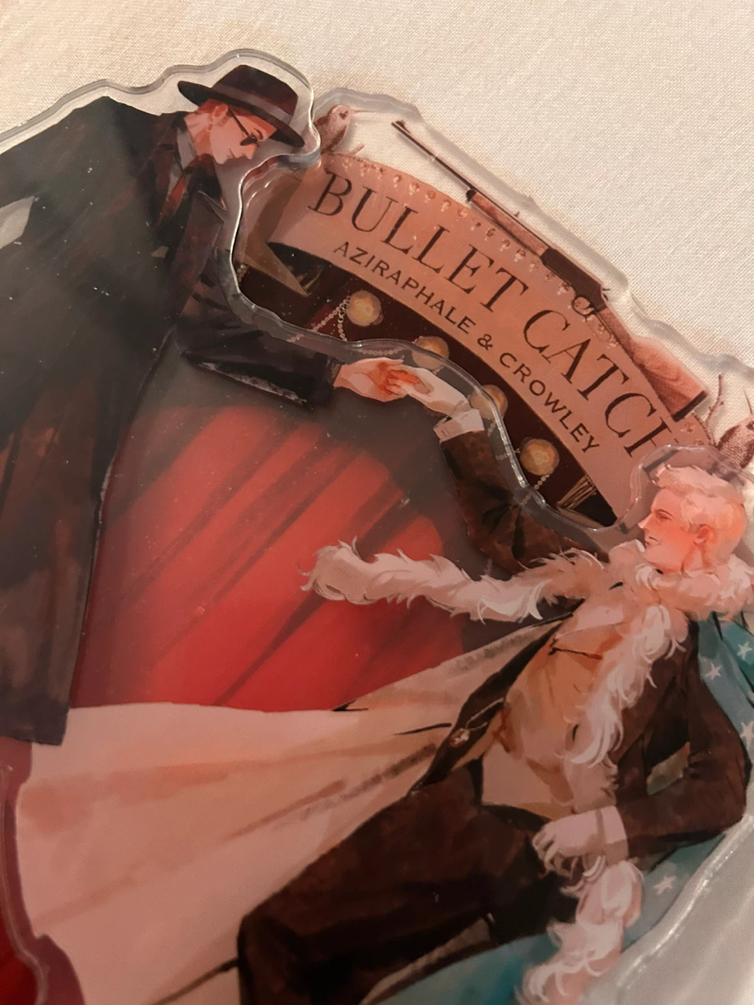 Good Omens Aziraphale and Crowley Standee - photo 4