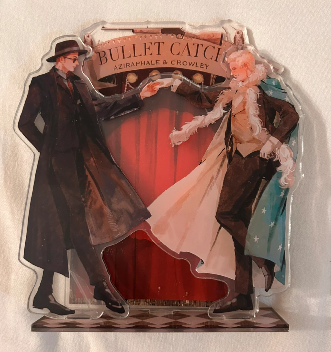 Good Omens Aziraphale and Crowley Standee