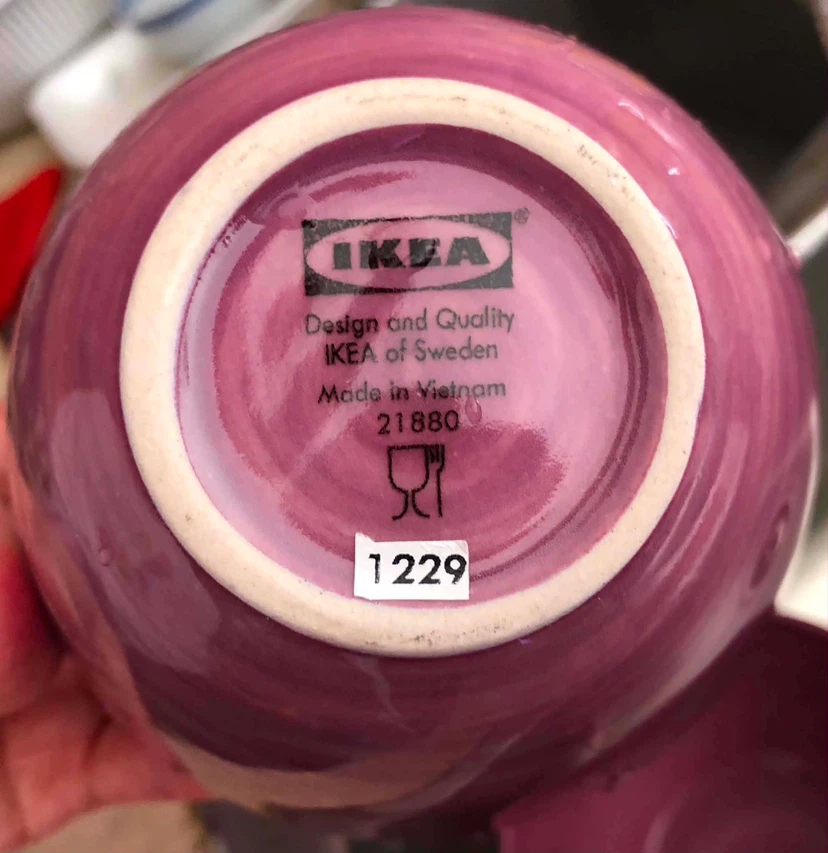 IKEA Deep Pink Serving Bowls Set - photo 2