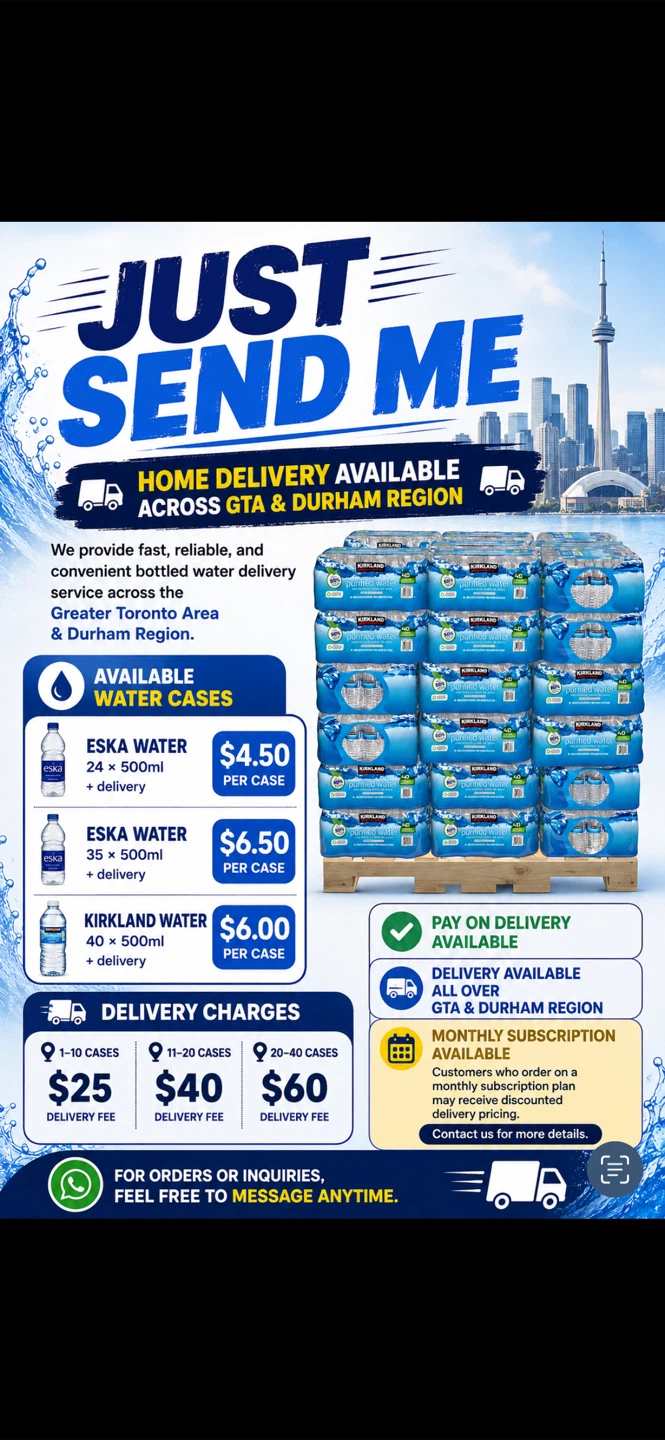 Kirkland Signature Purified Water Cases
