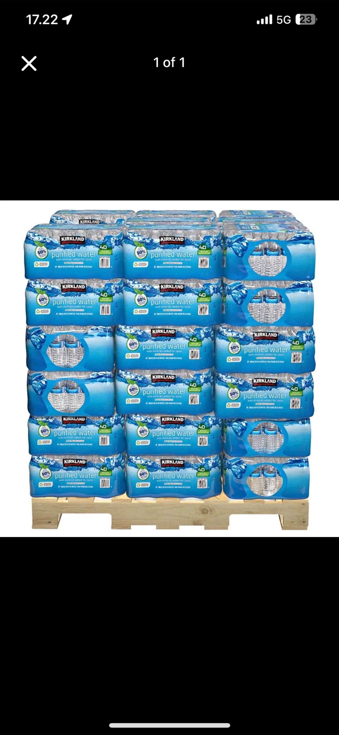 Kirkland Signature Purified Water Cases - photo 2